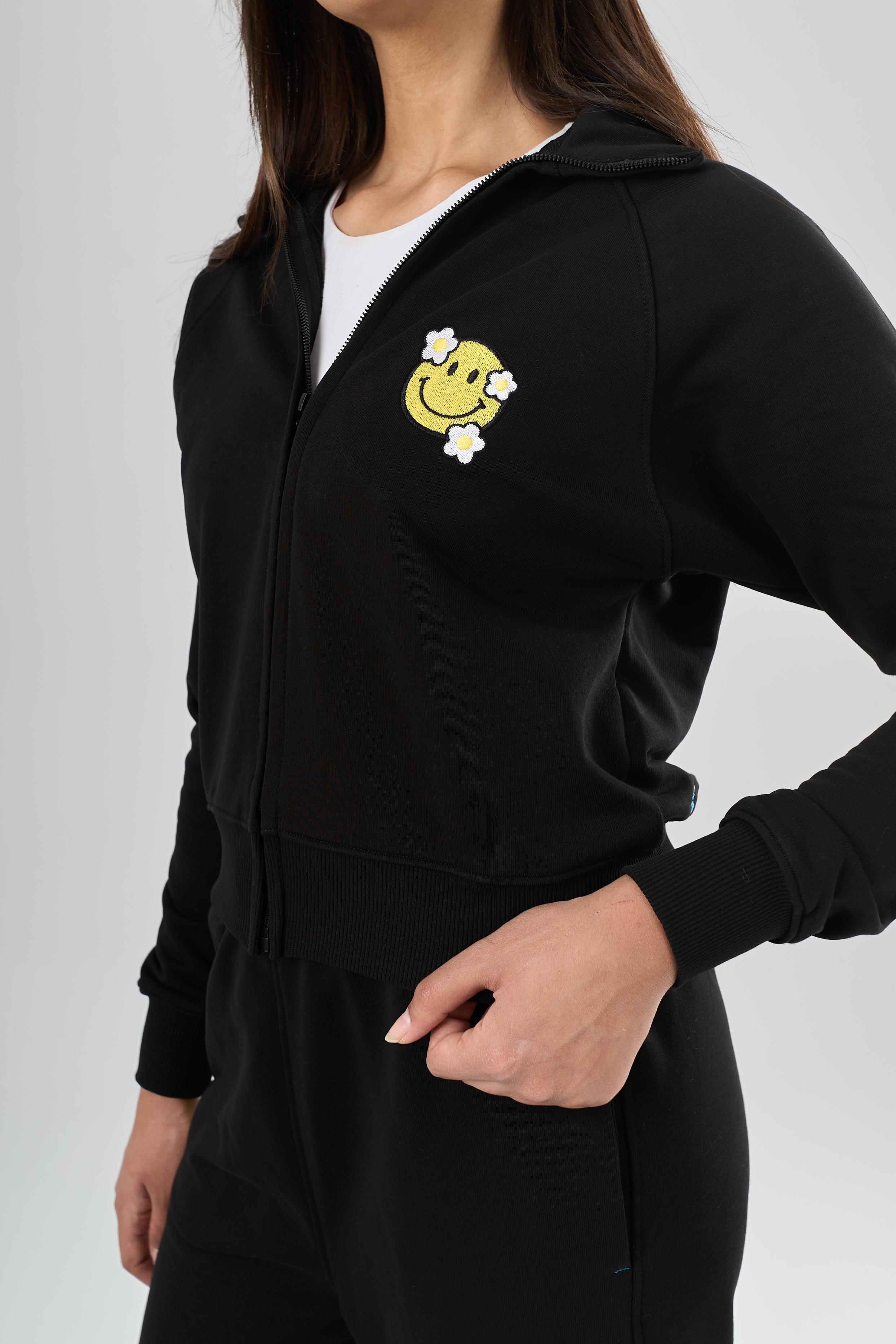 Smiley Full-Zip Sweatshirt