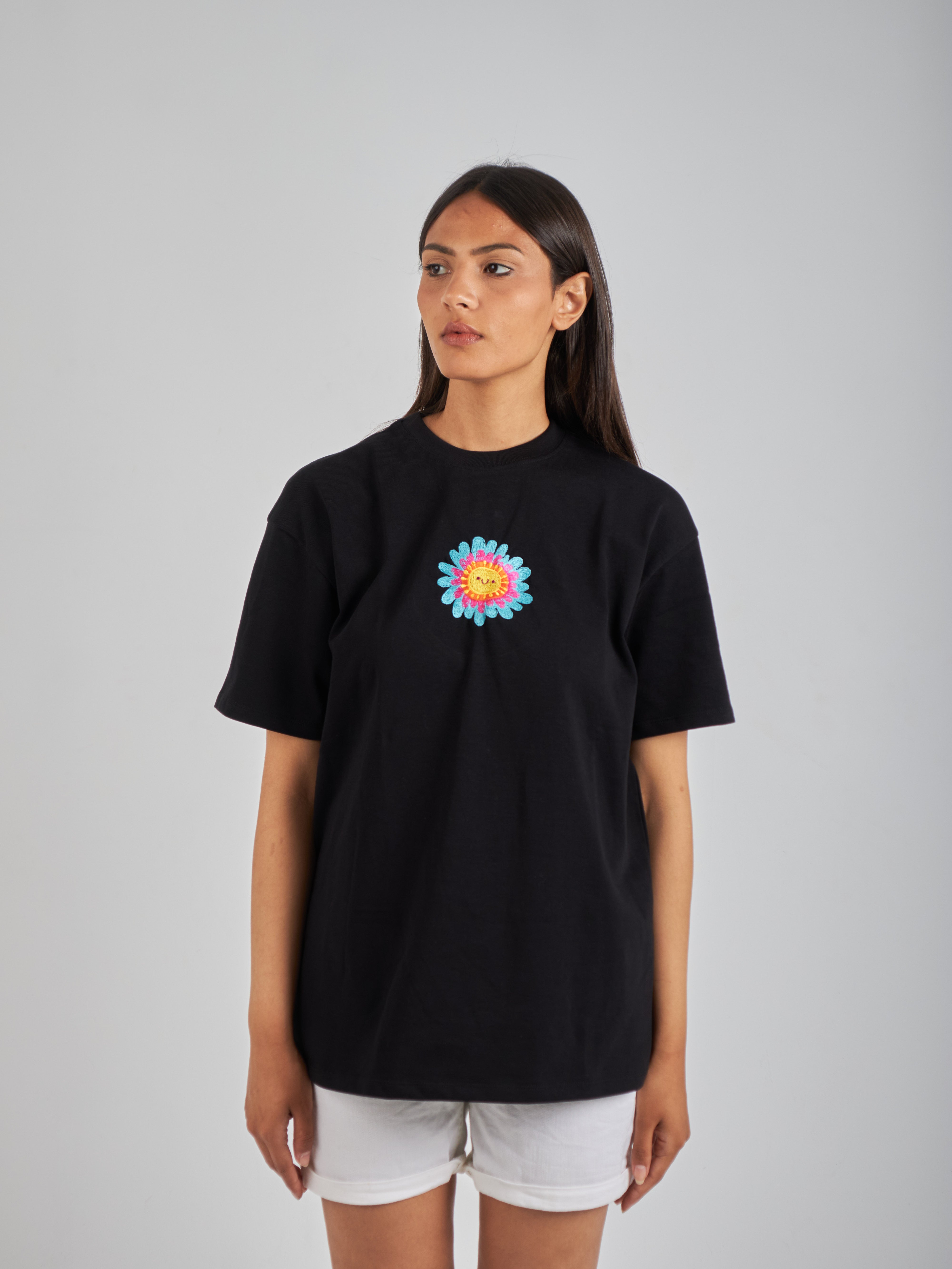 Abstract Flower Tee (Short Sleeves)