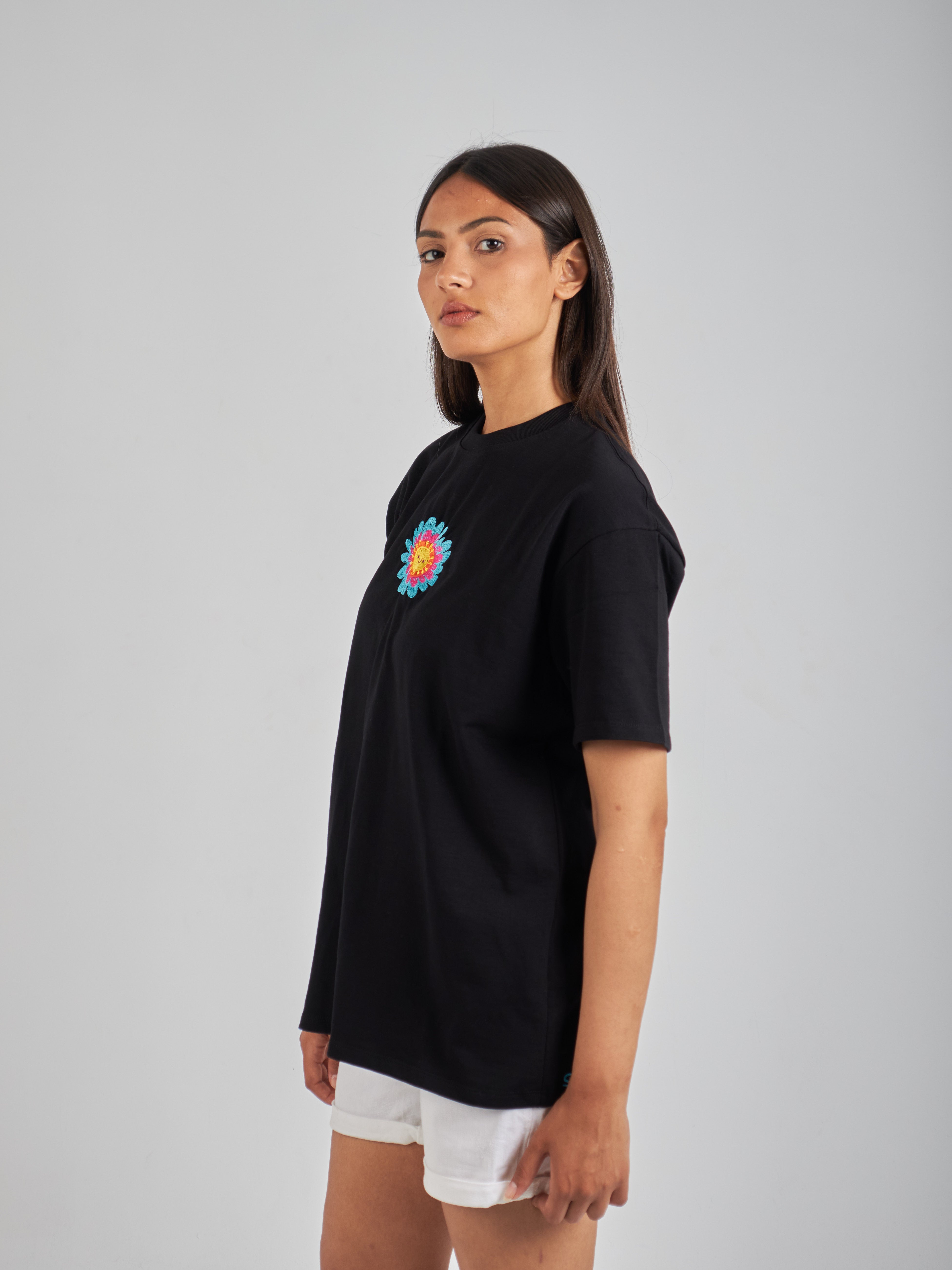 Abstract Flower Tee (Short Sleeves)