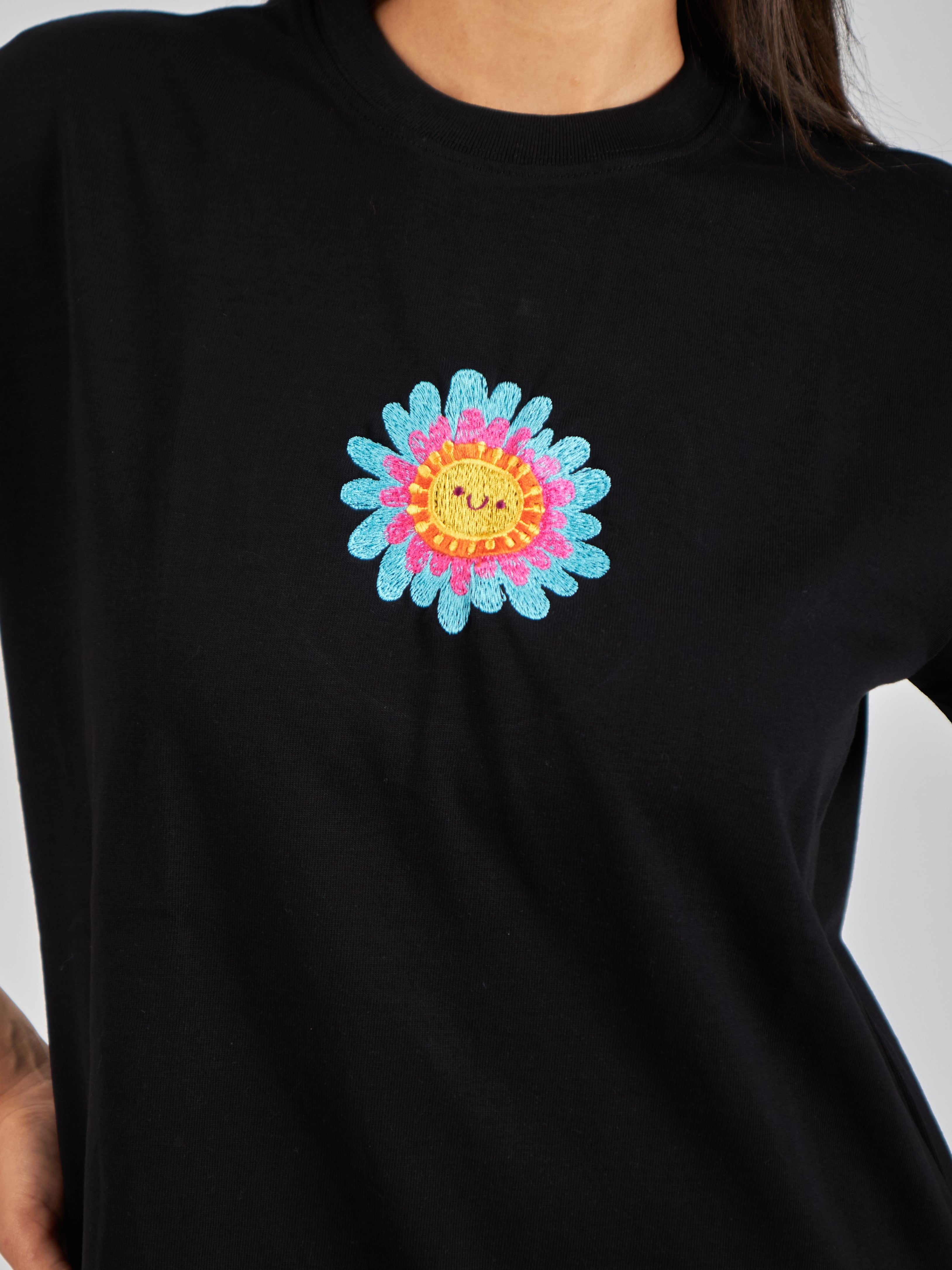 Abstract Flower Tee (Long Sleeves)