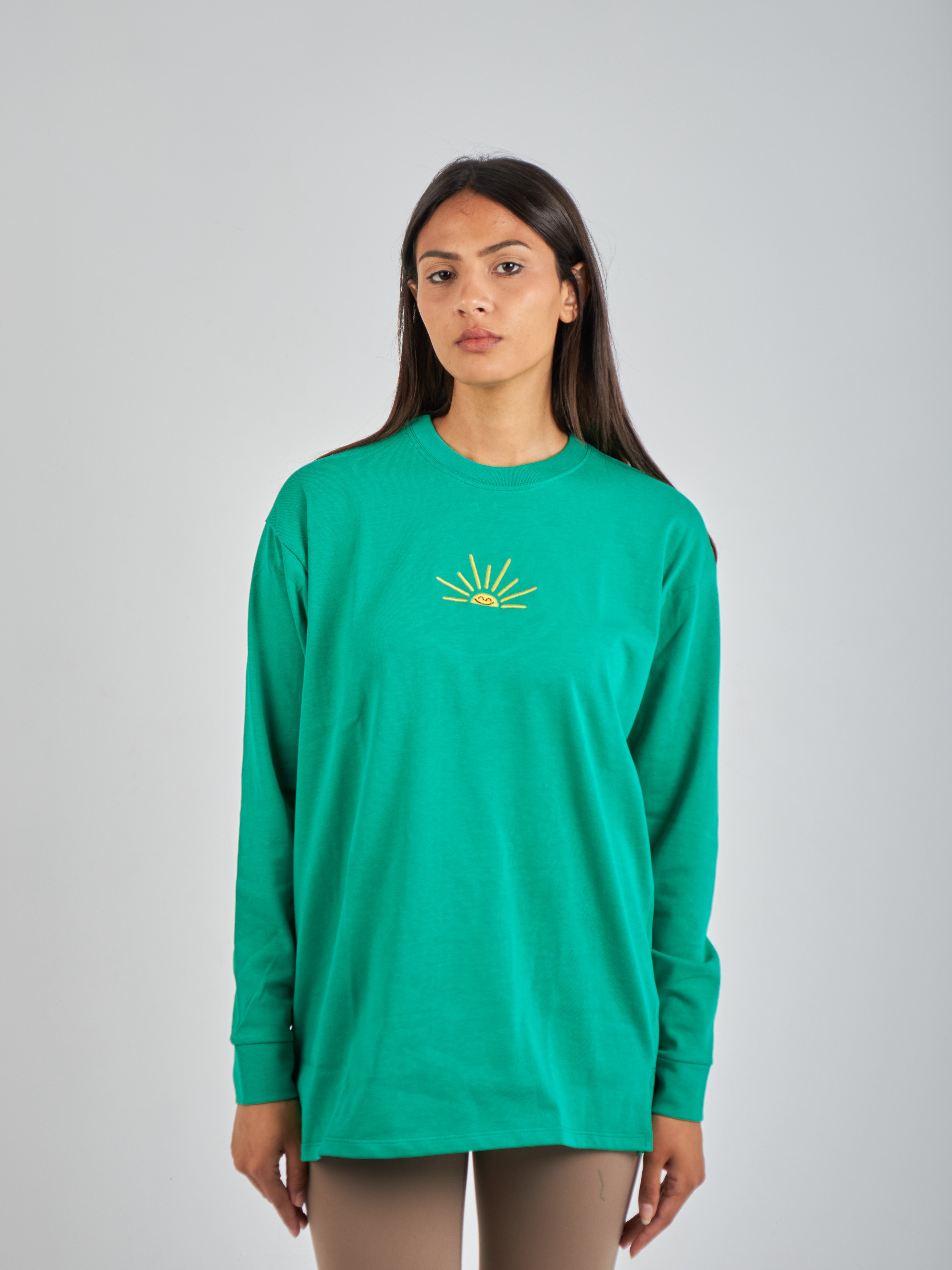 Sun Split Tee (long Sleeves)