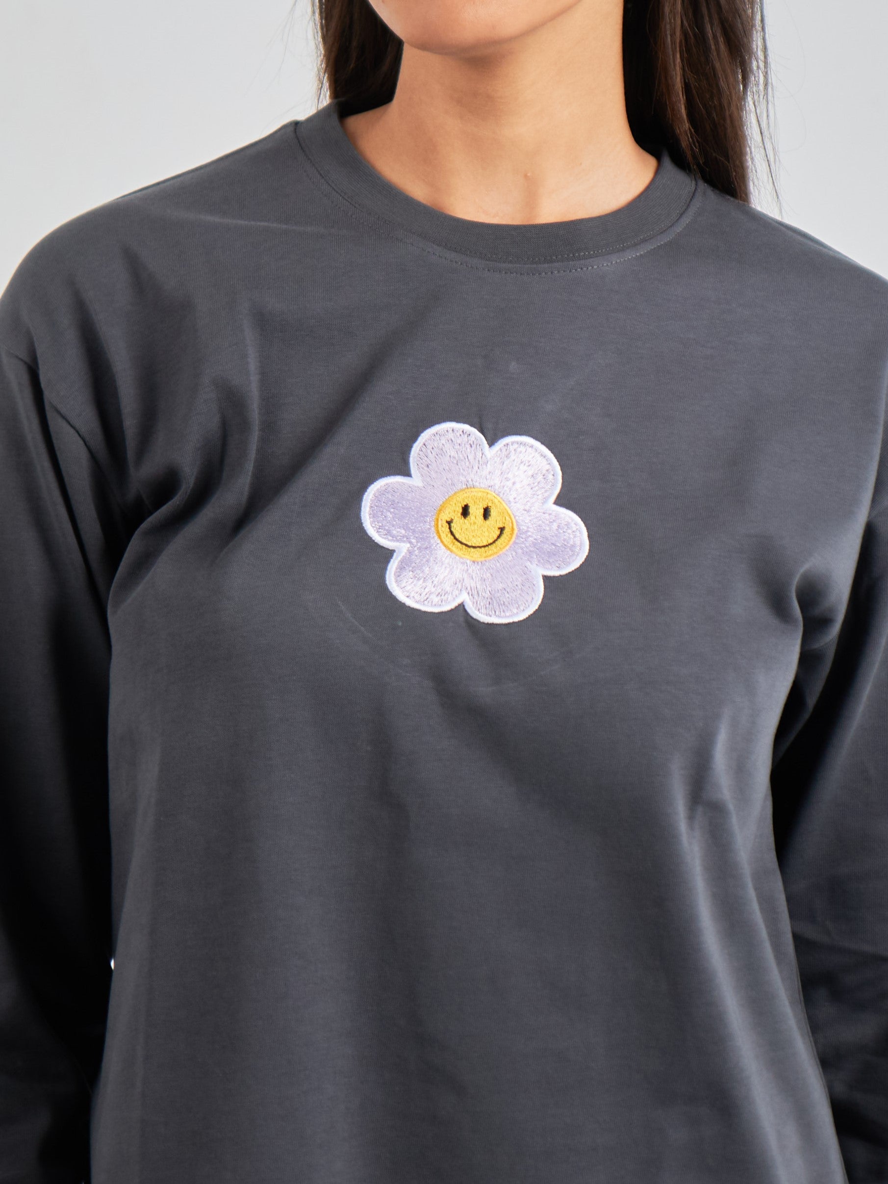 Lilac Daisy Tee (Long Sleeves)