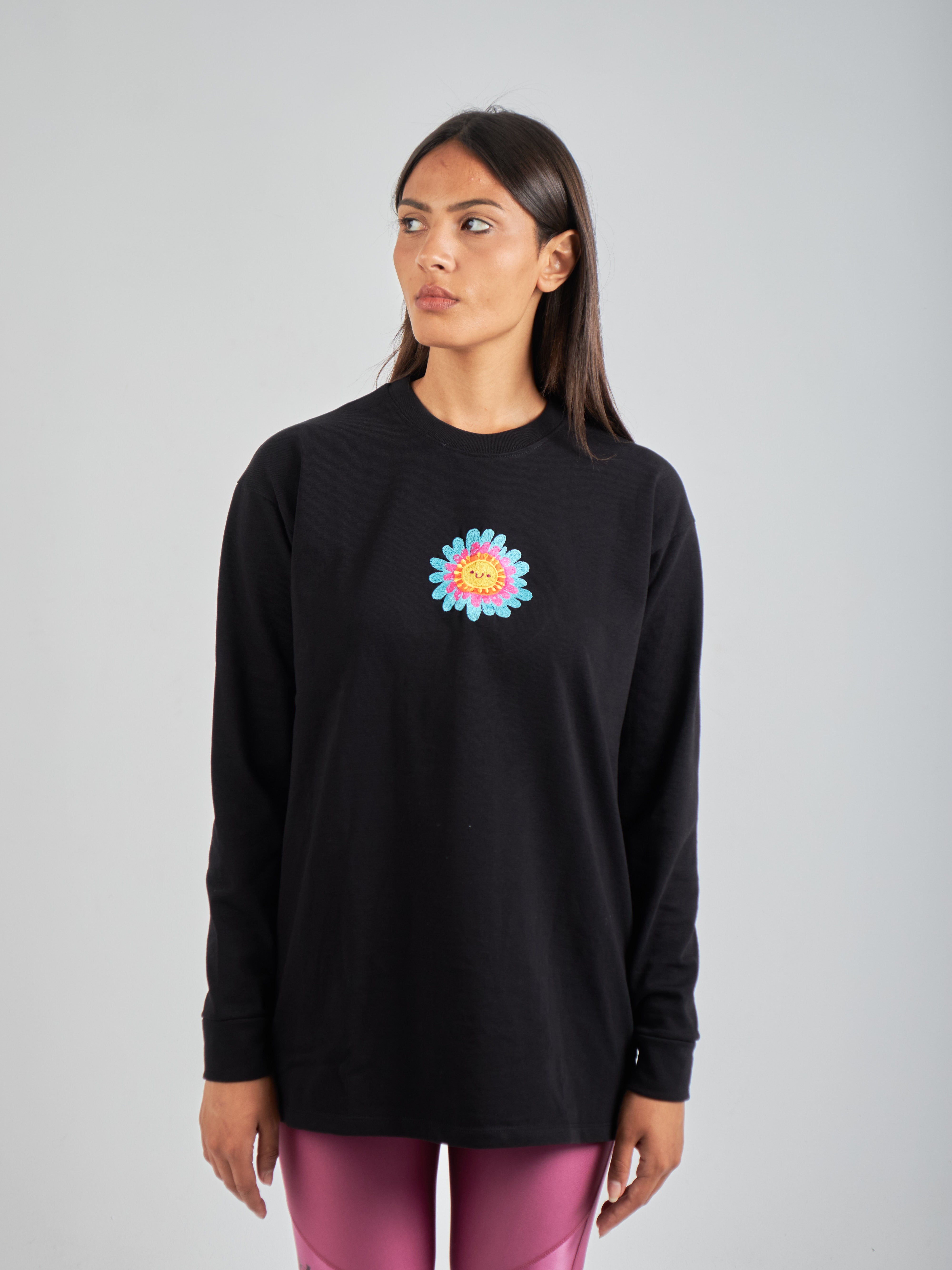 Abstract Flower Tee (Long Sleeves)