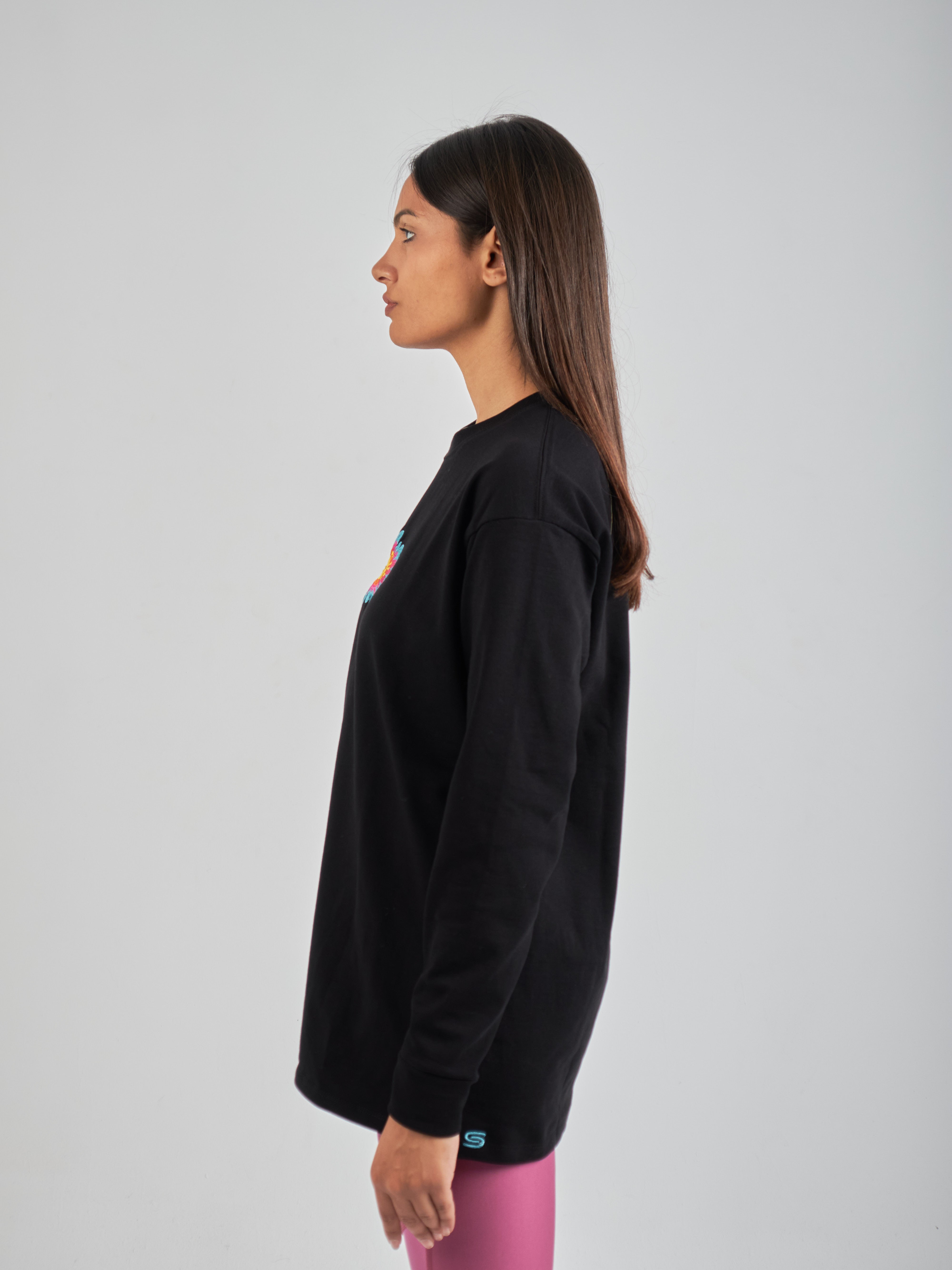 Abstract Flower Tee (Long Sleeves)