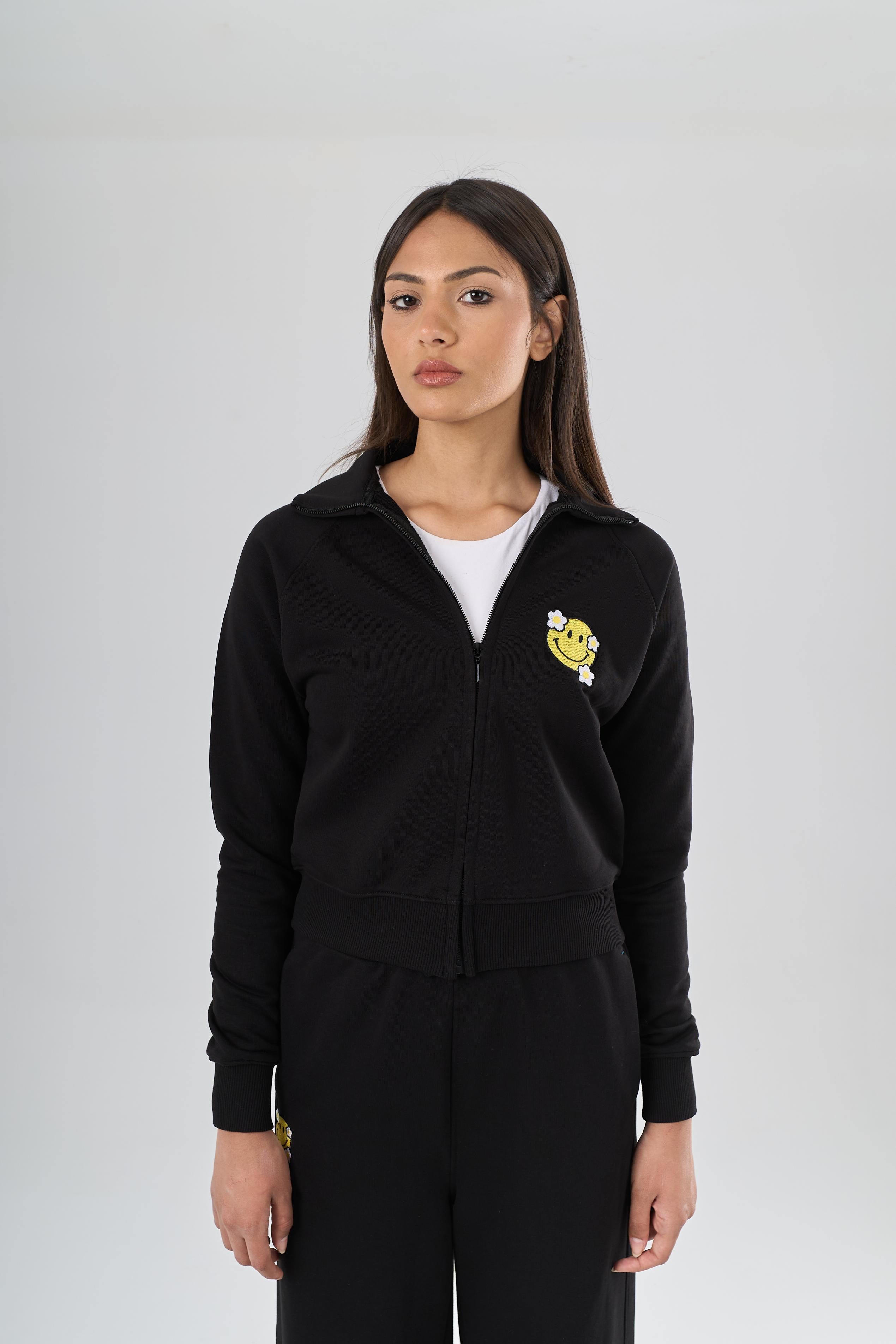 Smiley Full-Zip Sweatshirt